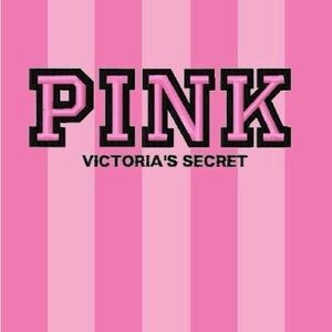 Victoria's Secret PINK Striped Logo Design